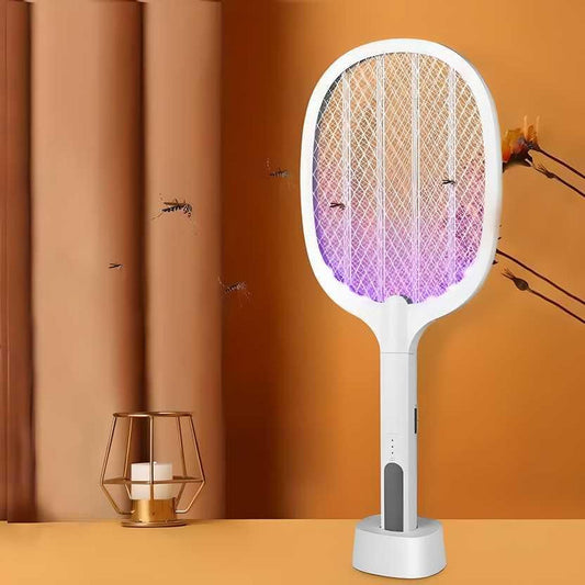 Rechargeable Mosquito Killer Racket with UV Lamp