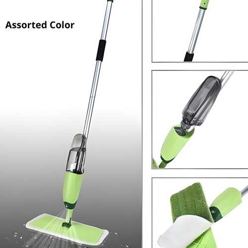 360 Degree Handle Wet & Dry Microfiber Floor Spray Mop
