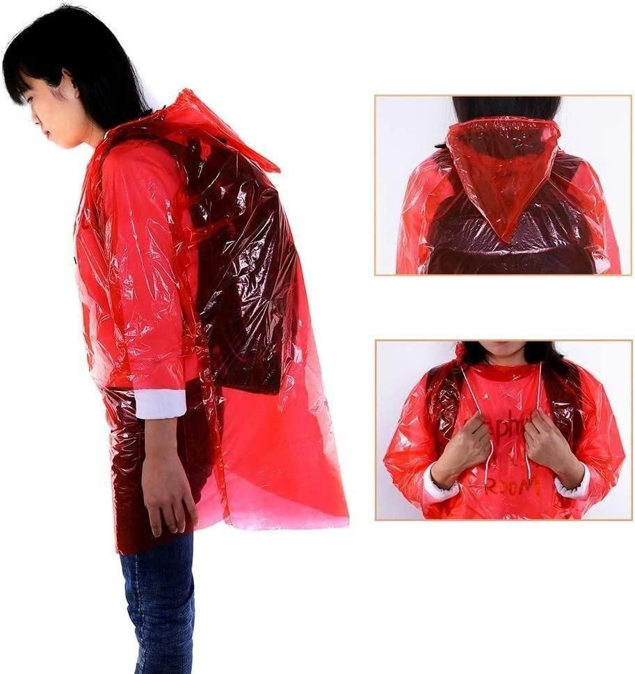 Reusable Wallet Rain Card Rain Coat for Adults (Combo) Multicolour
