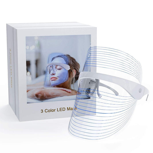 ✨ 3-in-1 LED Face Mask – Targets Acne, Wrinkles & Dark Spots
