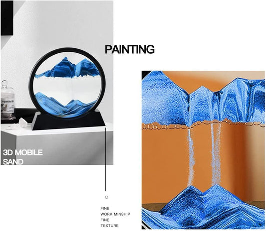 3D Moving Sand Art Frame