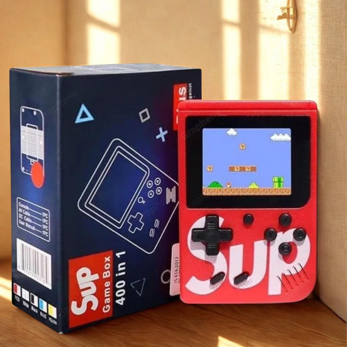 400-in-1 Retro Handheld Gaming Console – Rechargeable